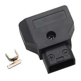 D-Tap 2 Pin Male Connector Plug for BMCC BMPC Camera DSLR Rig Power Cable