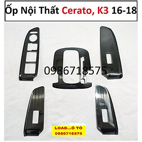 Ốp Nội Thất Xe KIA Cerato 2016-2018, Xe KIA K3 2016-2018 Chất Liệu Titan Cao Cấp