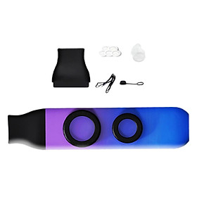 Kazoo Flute Kazoo Double Hole Professional Party Favors Gradient Color Kazoo Guitar Kazoo Kids Musical Instruments Color Kazoo Kids Beginner