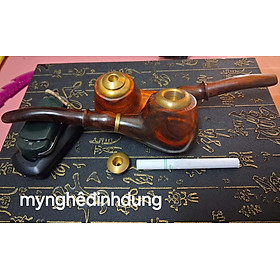 TẨU HÚT THUỐC BẰNG GỖ TRẮC SANG TRỌNG ĐẲNG CẤP