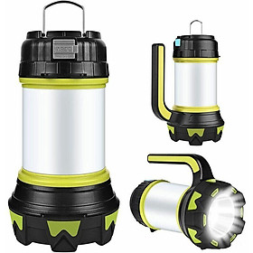 Đèn cắm trại LED, đèn g cắm trại có thể sạc lại bằng USB với cường độ thay đổi IP68 Đèn di động không thấm nước