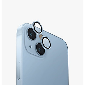 Kính UNIQ Optix Camera Lens Dành Cho iPhone 15 / 15 Plus bảo vệ ống kính khỏi bụi, trầy xước, dấu tay Hàng Chính Hãng