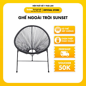 Mua Ghế Ngoài Trời Index SUNSET - Đen (71x79x86 cm)