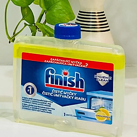 Dung dịch tẩy rửa máy rửa chén Finish Dishwasher Cleaner Lemon 250ml PTT006774 - hương chanh