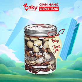 Hạt Hỗn Hợp Oaky 250g (Size Nhỏ) - Nhập Khẩu Mỹ & Úc, Ăn Vặt Healthy, Giàu Dinh Dưỡng