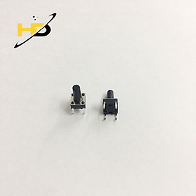 Mua Nút Nhấn 4 Chân 6x6x11mm DIP Màu Đen Dùng Cho Các Mạch Điện Tử ( Combo 30 Con )