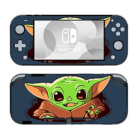 Mua Skin decal dán Nintendo Switch Lite mẫu Baby Yoda Star Wars (dễ dán  đã cắt sẵn)