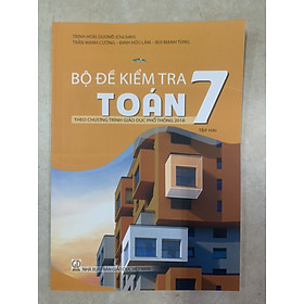 Sách - Bộ đề kiểm tra toán 7 tập hai