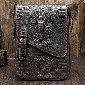 Túi đeo chéo nam DA BÒ THẬT phong cách mới - BEE GEE DCN9367