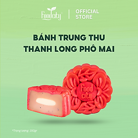 [Dòng bánh chay] Bánh trung thu Thanh long phô mai 150gr - FoodCity Việt Nam