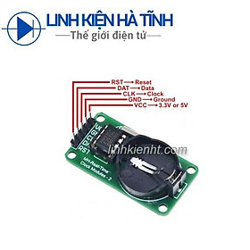 Mua DS1302 MẠCH ĐỒNG HỒ THỜI GIAN THỰC MODULE THỜI GIAN THỰC KÈM PIN CR2032