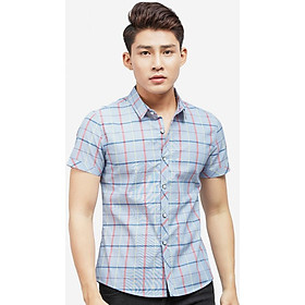 Áo Sơ Mi Nam Phối Caro TiTiShop SM474