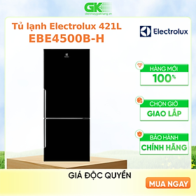 Tủ Lạnh ELECTROLUX Inverter 453 Lít EBE4500B-H - Hàng Chính Hãng