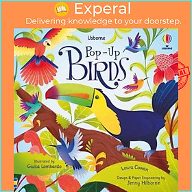 Sách - Pop-Up Birds by Laura Cowan (UK edition, paperback)