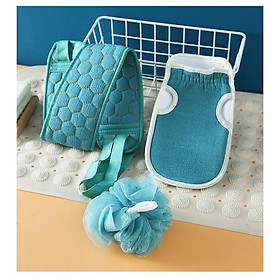 (Xả Hàng) Bao tay tắm tẩy tế bào chết, dây tắm chà lưng, bông tắm tẩy da chết tạo bọt (chọn mẫu theo phân loại)