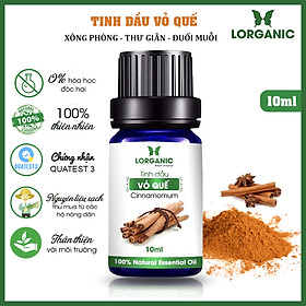 Tinh Dầu Vỏ Quế Nguyên Chất Lorganic (10ml)