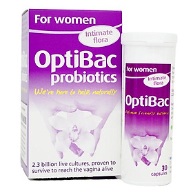 Men vi sinh Optibac 30 viên bảo vệ sức khỏe cho phụ nữ