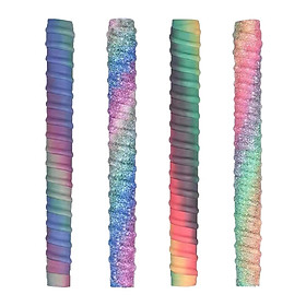 4x Tennis Racket Grip Tape, PU Racquet Grip Tape, Absorb Sweat Racket Tennis Wrap Grip Tape, for Fishing Rod Pickleball