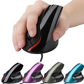 Chuột có dây đeo cổ tay bán chạy theo phong cách mới nhất Chuột quang thế hệ thứ hai dọc công thái học USB