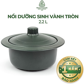 Nồi Dưỡng Sinh Vành Tròn + Nắp Minh Long Healthycook (2.2L)