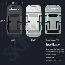 Đế Tản Nhiệt Laptop Nillkin Mini Bolster / Portable Chống Nóng Thoáng Máy - Hàng Chính Hãng