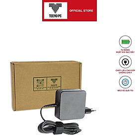 Sạc TeemoPC dùng Tương Thích Cho laptop Asus 65w 3.42a chân nhỏ 4.0mm kèm dây nguồn - Củ sạc hình vuông TESE Hàng Nhập Khẩu