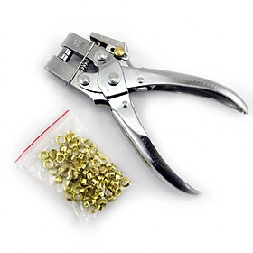 Mua Kìm bấm lỗ giấy bấm khoen bọc lỗ chuyên dụng