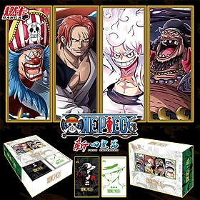 (FULL BOX) Hộp Thẻ Bài Cao Cấp Anime One Piece ảnh thẻ nhân phẩm ngẫu nhiên chibi xinh xắn giá rẻ