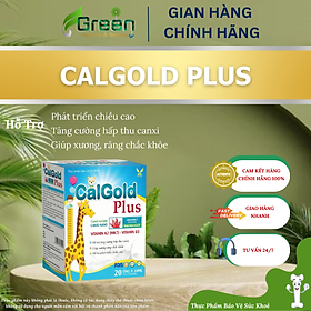 [TPBVSK] CALGOLD PLUS - Bổ sung canxi từ tảo biển đỏ (Nhãn con hươu)