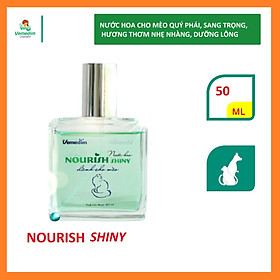 Vemedim Nourish Shiny nước hoa dành cho mèo với mùi thơm sang trọng, chai 50ml