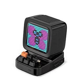 Màn hình trước được điều khiển bằng ứng dụng Divoom Ditoo Nghệ thuật Retro Đồng hồ báo thức DIY Bảng hiển thị LED Chơi game Bất cứ thứ gì Loa di động Color: PINK