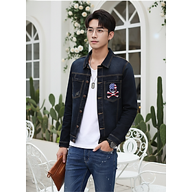 Áo khoác jean nam cao cấp AKN323