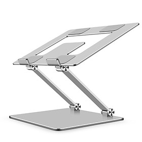 Mua Giá Đỡ Tản Nhiệt Cho Máy Tính Xách Tay  Macbook  Ipad  Hợp Kim Nhôm Sang Trọng  Điều Chỉnh Nâng Gấp Trục Kép -IK033 - Hàng Nhập Khẩu