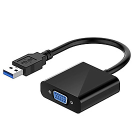 USB 3.0 to VGA Adapter USB to VGA Video Graphic Card Display External Cable Adapter for PC Laptop