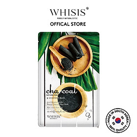 Mặt nạ than hoạt tính Whisis Nature Origin Energy Sheet Mask thải độc, se khít lỗ chân lông