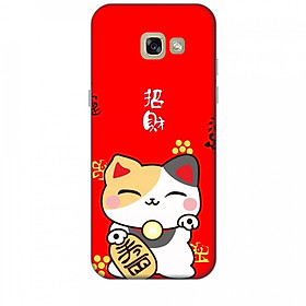 Ốp lưng dành cho điện thoại  SAMSUNG GALAXY A5 2017 Mèo Thần Tài Mẫu 1