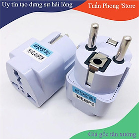 Mua Phích Cắm Tròn Chuyển Đổi 3 Chấu Thành 2 Chấu