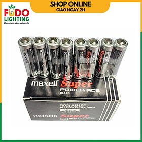 Hộp pin maxell 40 viên aaa tem bạc - hàng chính hãng
