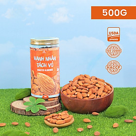 Hạnh Nhân Mỹ tách vỏ ( hũ 500gr )