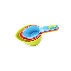 Mua Bộ 4 Thìa Đong Định Lượng Bằng Nhựa Mầu Ngẫu Nhiên