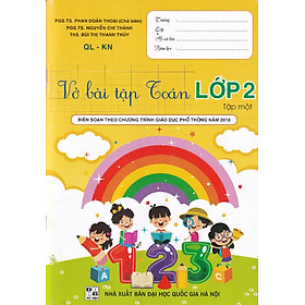 Sách - Vở bài tập toán lớp 2 tập 1 - Kết nối (Biên soạn theo CT GDPT 2018)