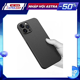 Ốp lưng lụa dành cho iPhone 13 Pro/ 13 Pro Max chính hãng siêu mỏng 0.3mm bảo vệ camera - Hàng Nhập Khẩu