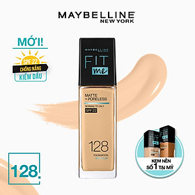 Kem Nền Mịn Nhẹ Kiềm Dầu Fit Me Maybelline New York Matte Poreless Foundation 30ml