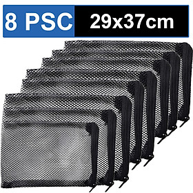 Bộ 8 Túi Đựng Vật Liệu Lọc 37x29cm dùng trong các hệ thống lọc bể cá koi, máy lọc nước hồ cá, bể cá cảnh