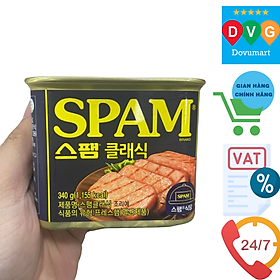 Thịt Giăm Bông Classic Spam Hàn Quốc Hộp 340G / 스팸 클래식 340G