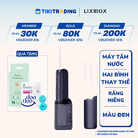 Máy Tăm Nước 2 Bình Thay Thế Halio UltraClean Express Hydro Floss Phiên Bản Nâng Cấp Dành Cho Răng Niềng