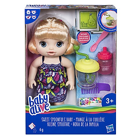 Búp bê Baby Alive – Bé Cưng Tập Ăn – Jennie