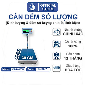 Mua Cân Đếm Số Lượng Vibra FCD - Mặt Bàn Cân 300X400MM