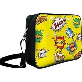 Túi Đeo Chéo Hộp Unisex Hiệu Ứng Nổ Truyện Tranh - TCHT376