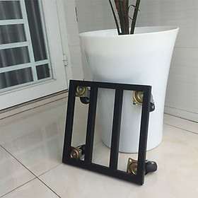 Chân đế Đỡ Chậu Hoa, Cây Kiểng Có Bánh Xe Di Chuyển Nhẹ Nhàng Và An Toàn